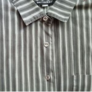 Vintage Marimekko Grey Jokapoika Shirt